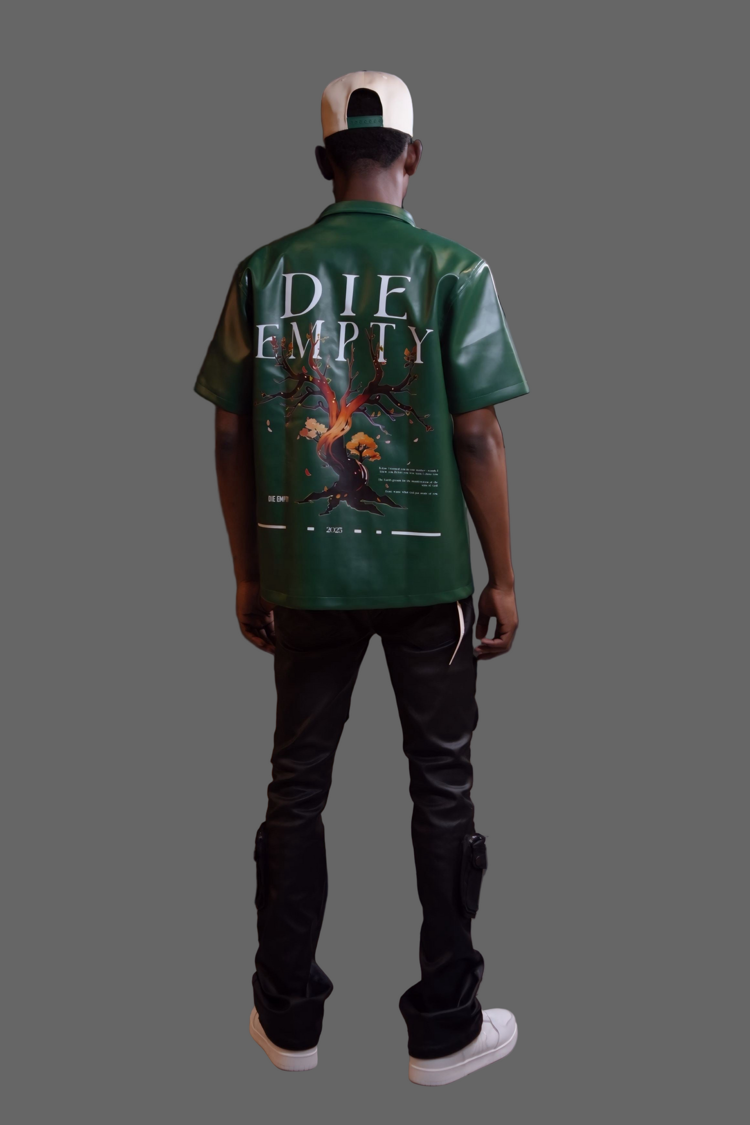 Die Empty Essentials Leather Tshirt