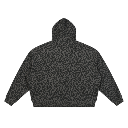 Unisex Leopard Print Hoodie