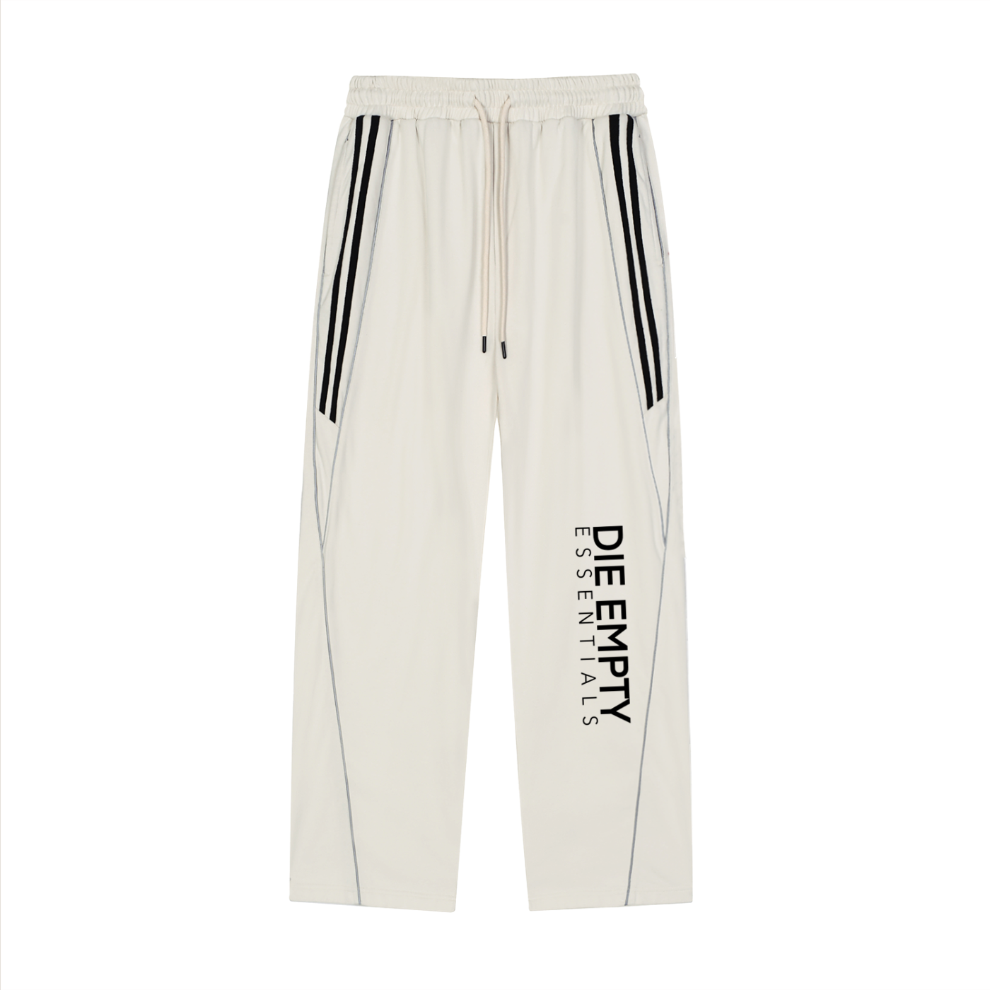 Reflection Striped Straight-Leg Sweatpants