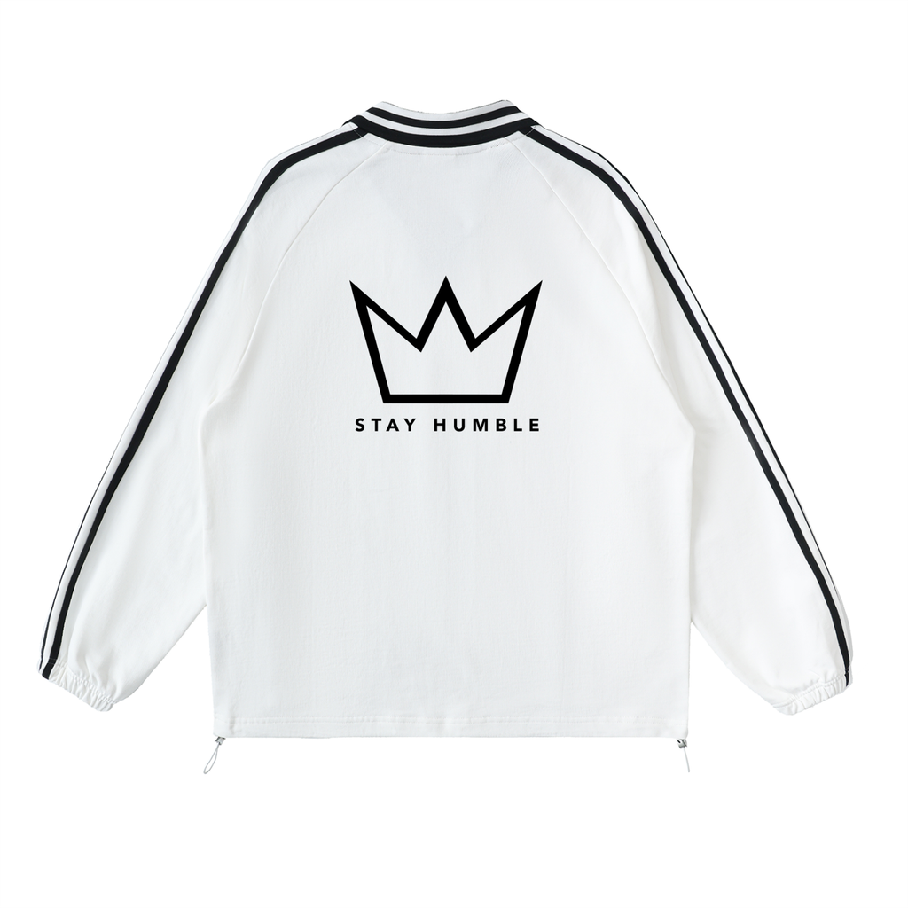 die empty essentials collar sweatshirt