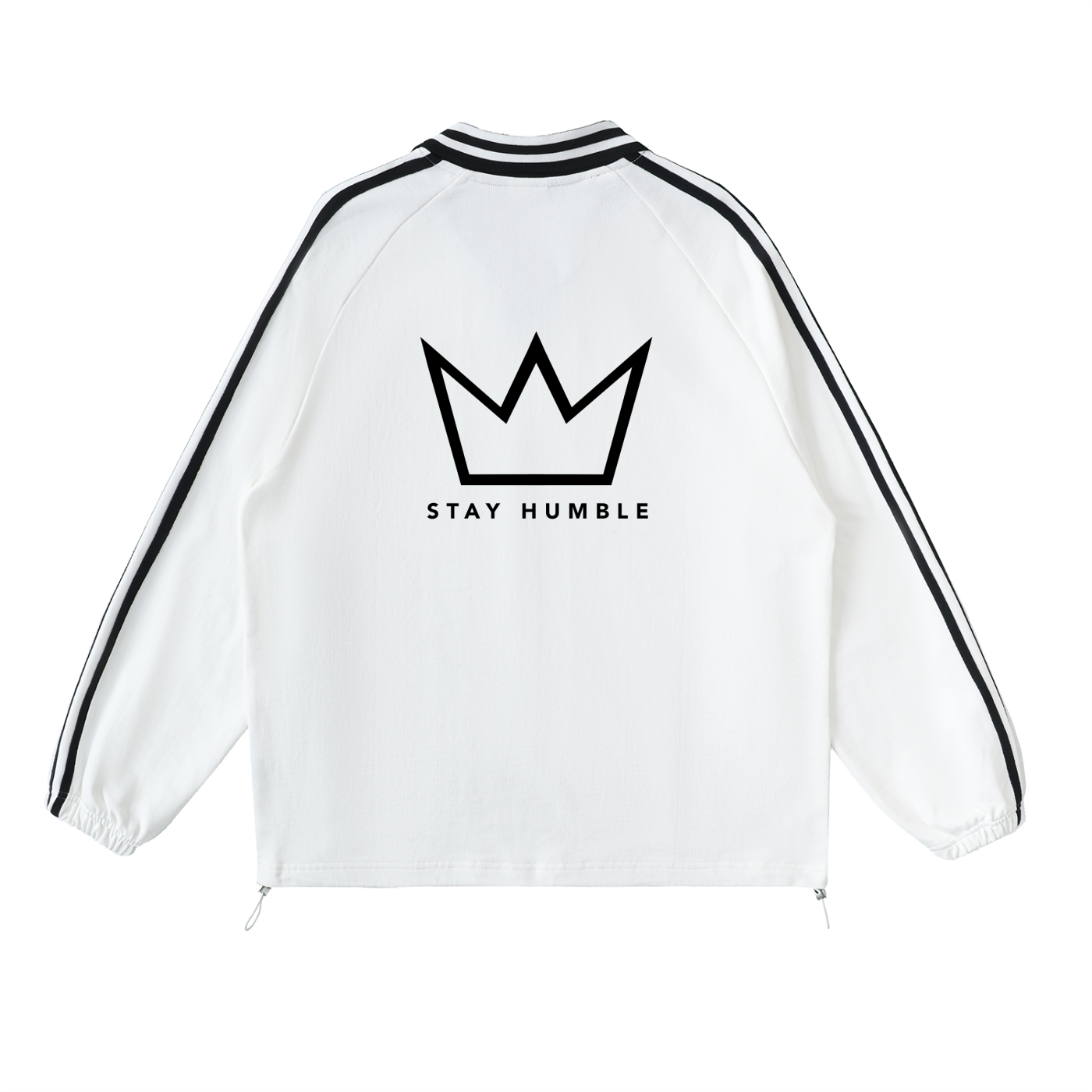 die empty essentials collar sweatshirt