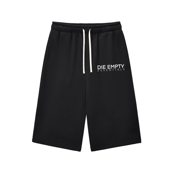 Relaxed Drawstring 3/4 Sweatpants