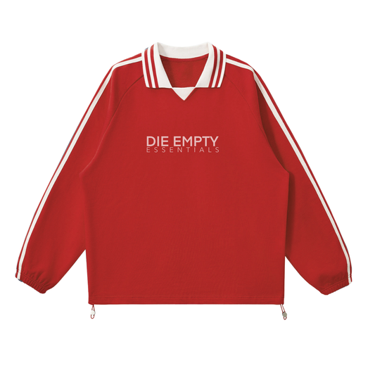 Lapel Collar Sweatshirt