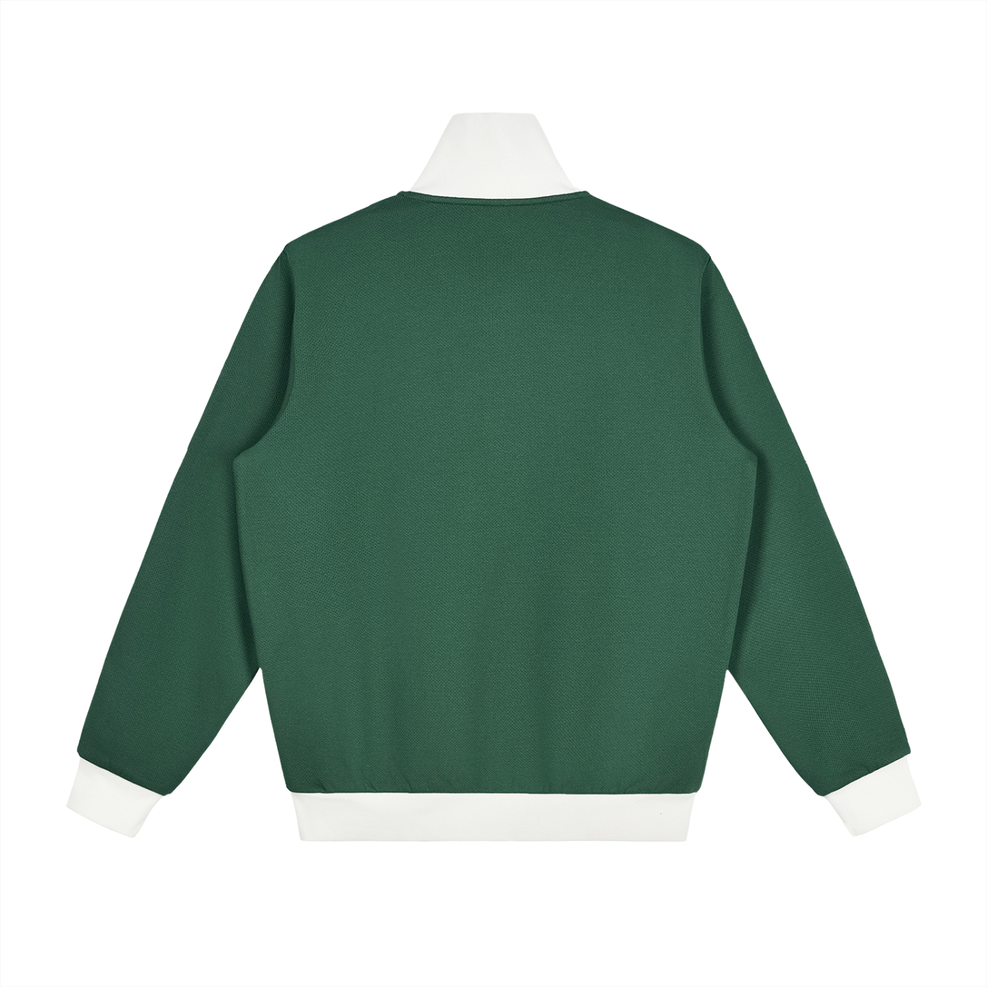 die empty essentials stripe fleece Track Jacket