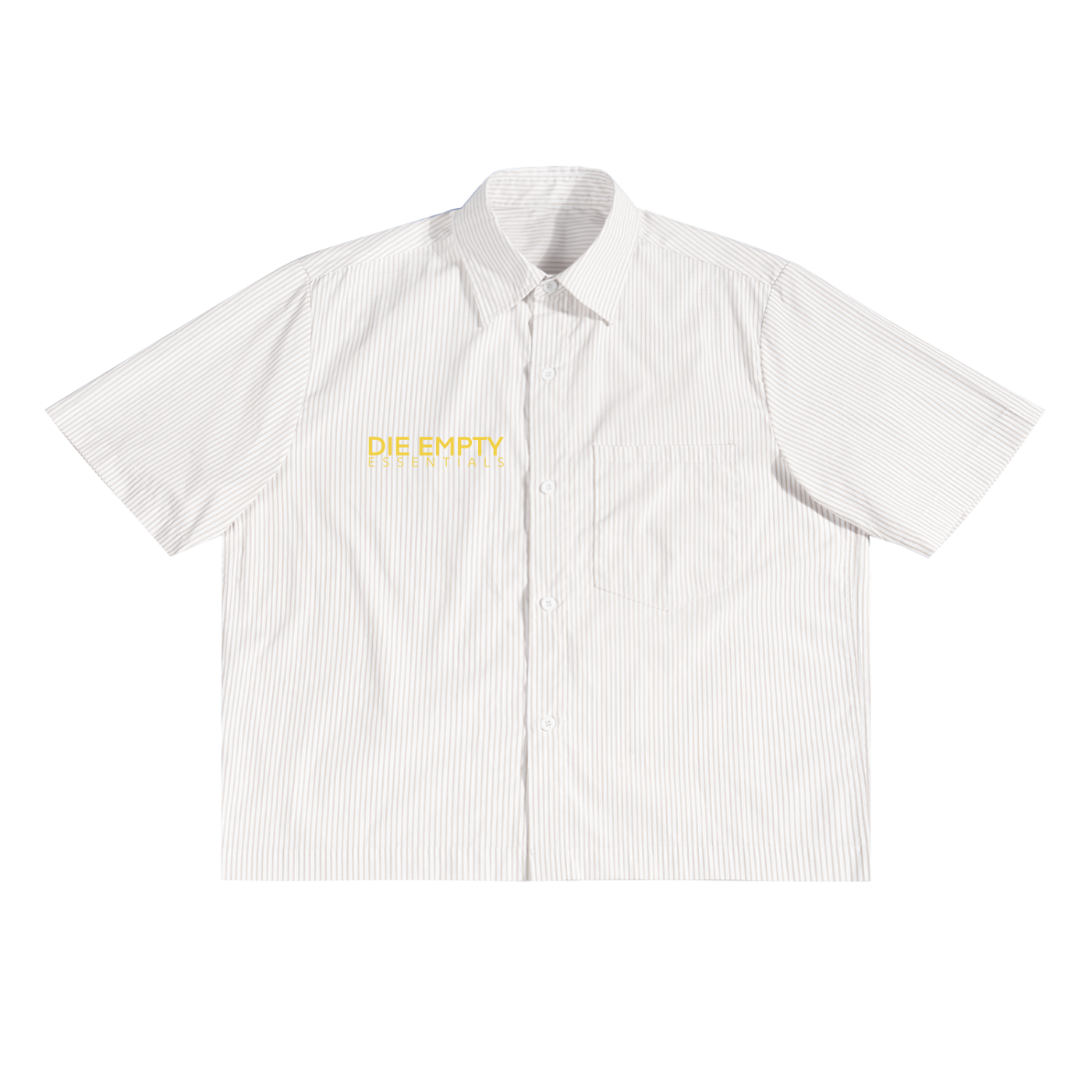 Oversized Vertical Stripe Boxy Shirt