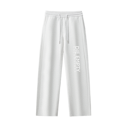 Essential Drawstring Straight-Leg Sweatpants