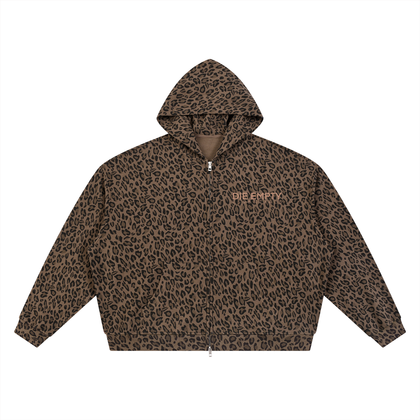 Unisex Leopard Print Hoodie