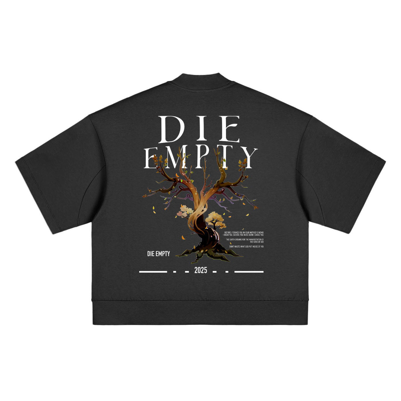 Heavyweight Oversized Mock Neck T-shirt