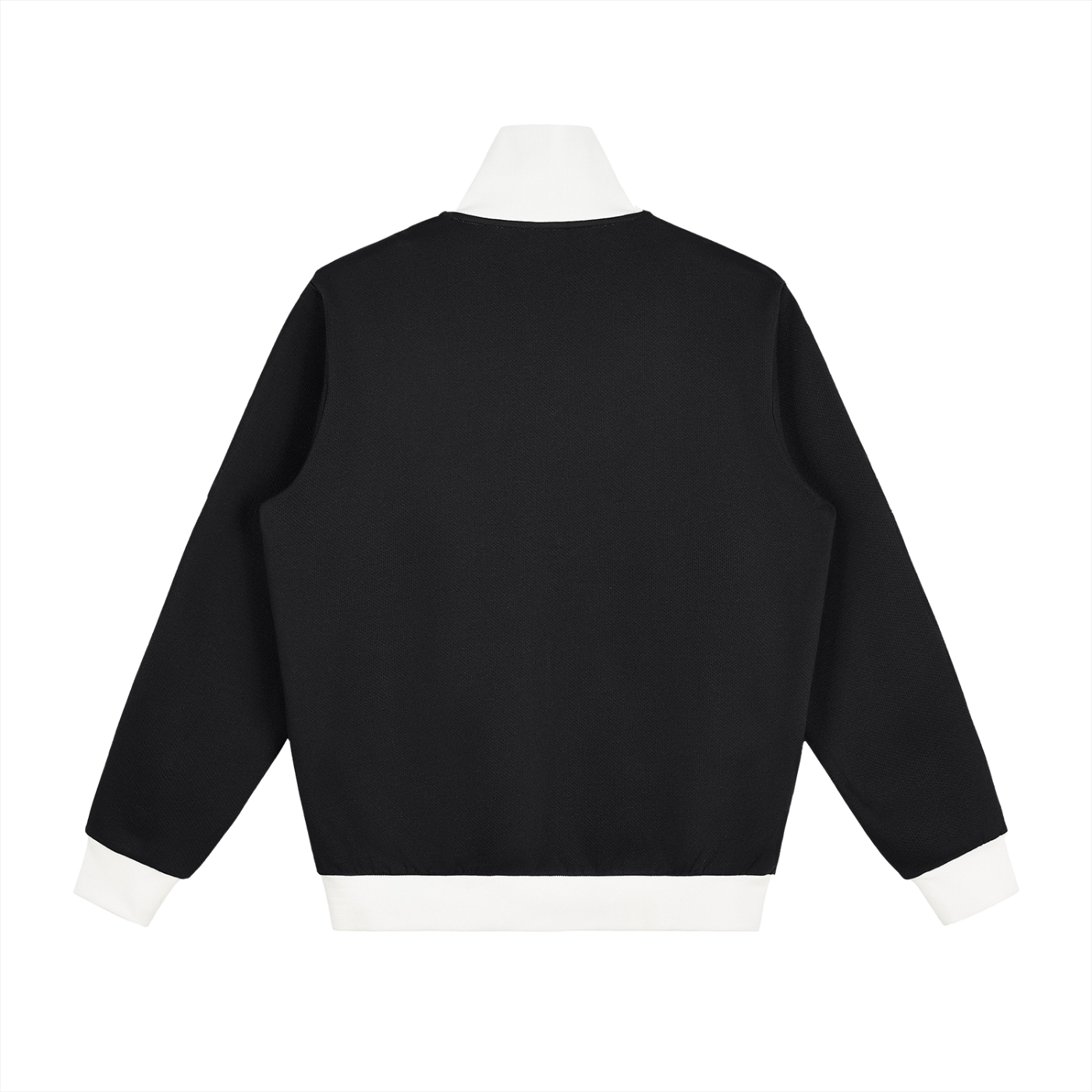 die empty essentials stripe fleece Track Jacket