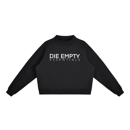 Essential Fleece Mid-Neck Crew Sweatshirt