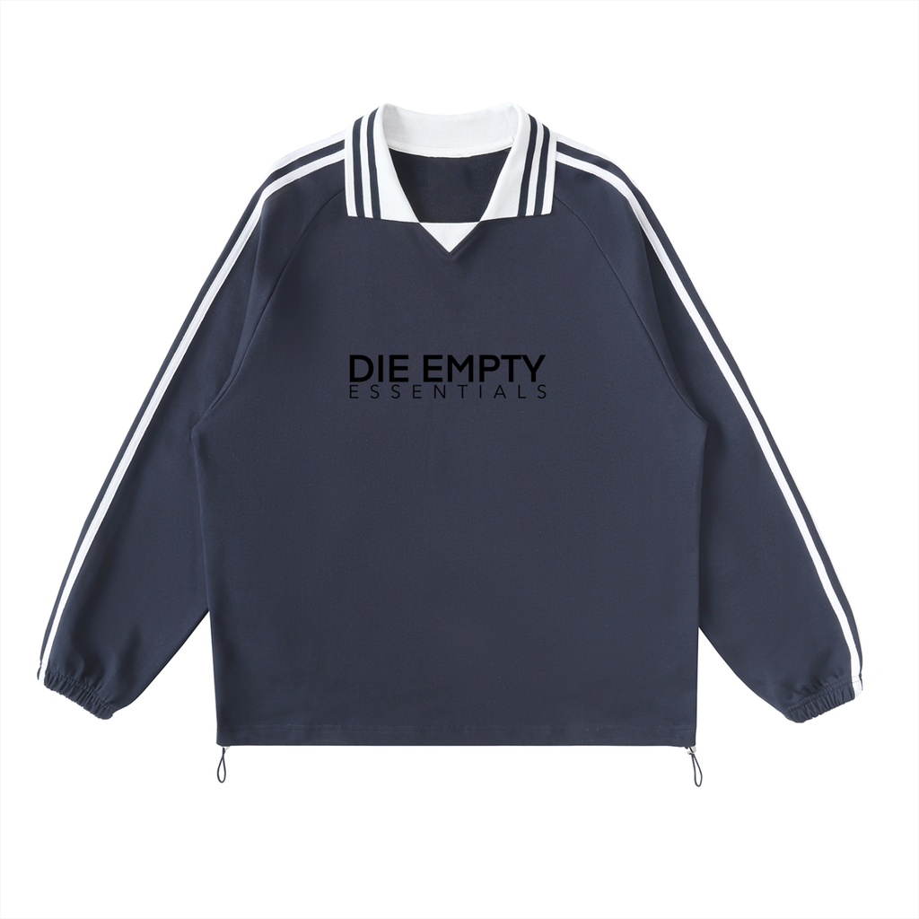 die empty essentials collar sweatshirt