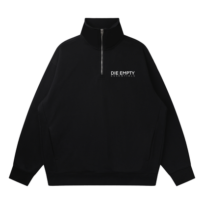 Quarter-Zip Drop Shoulder Sweatshirt