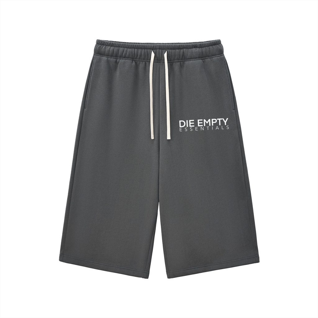 Relaxed Drawstring 3/4 Sweatpants