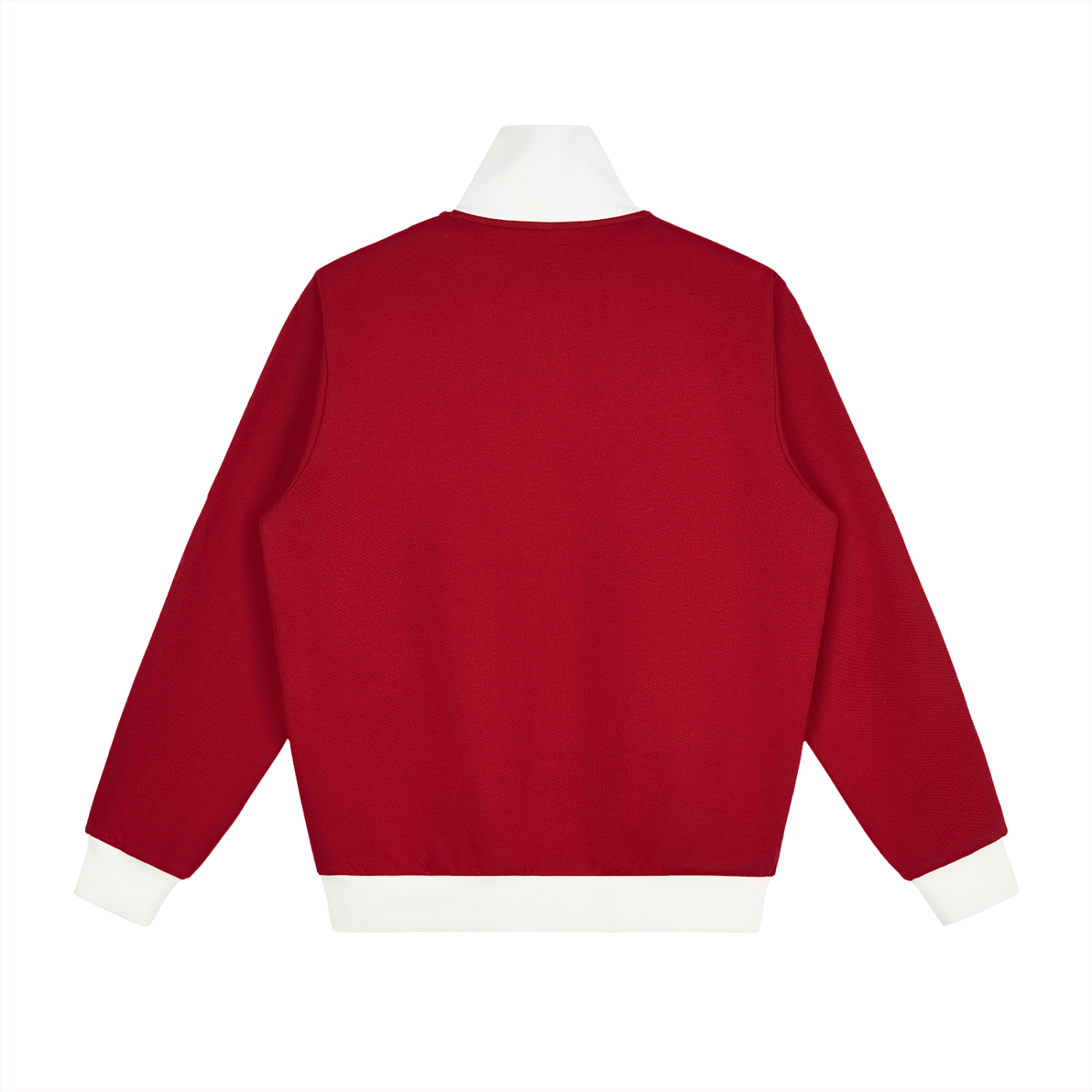 die empty essentials stripe fleece Track Jacket