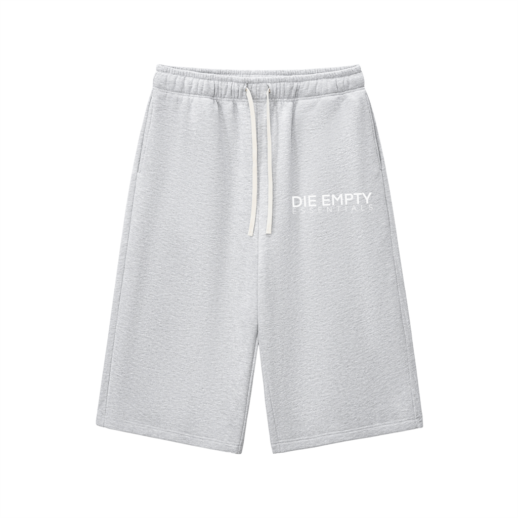 Relaxed Drawstring 3/4 Sweatpants