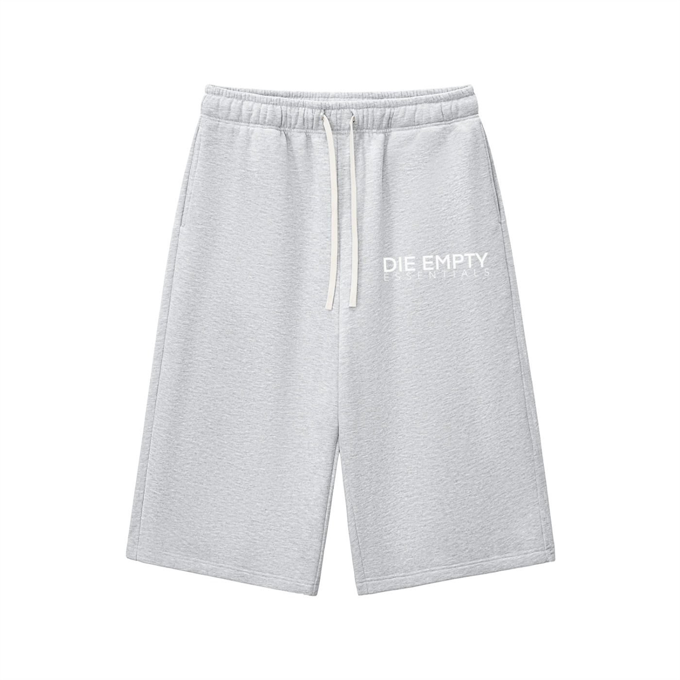 Relaxed Drawstring 3/4 Sweatpants