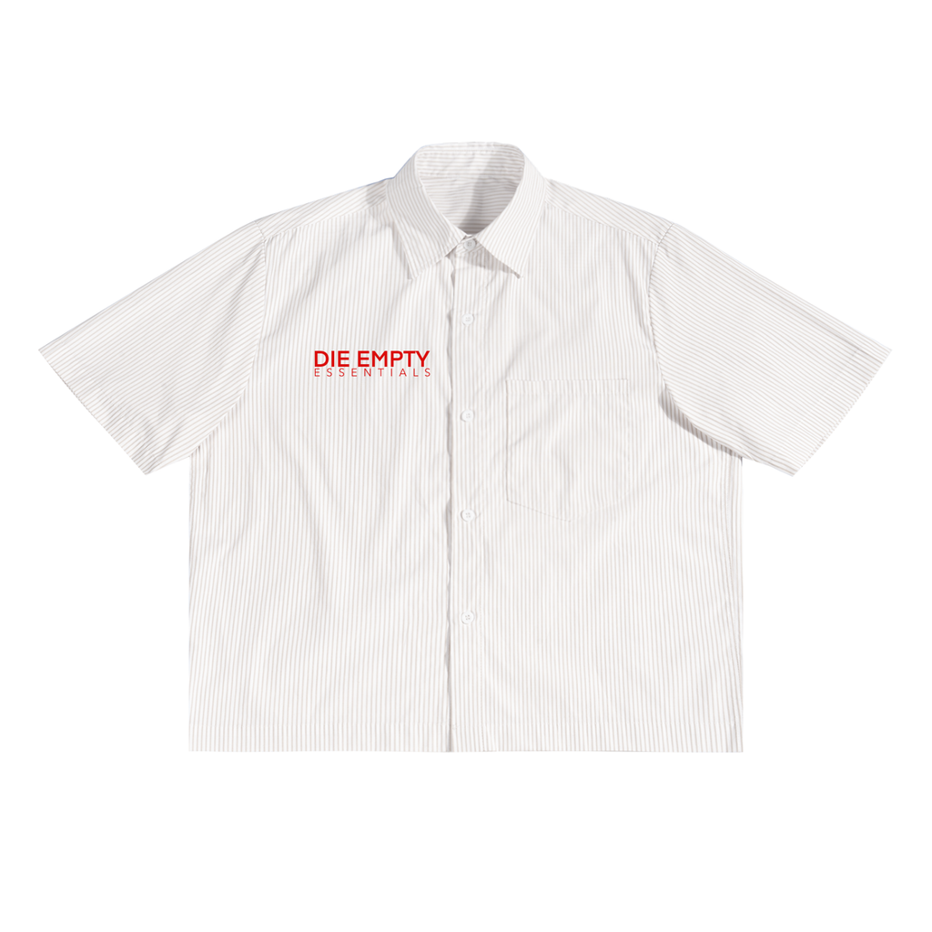 Oversized Vertical Stripe Boxy Shirt