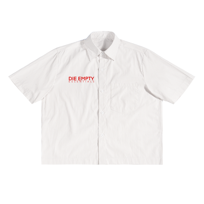 Oversized Vertical Stripe Boxy Shirt