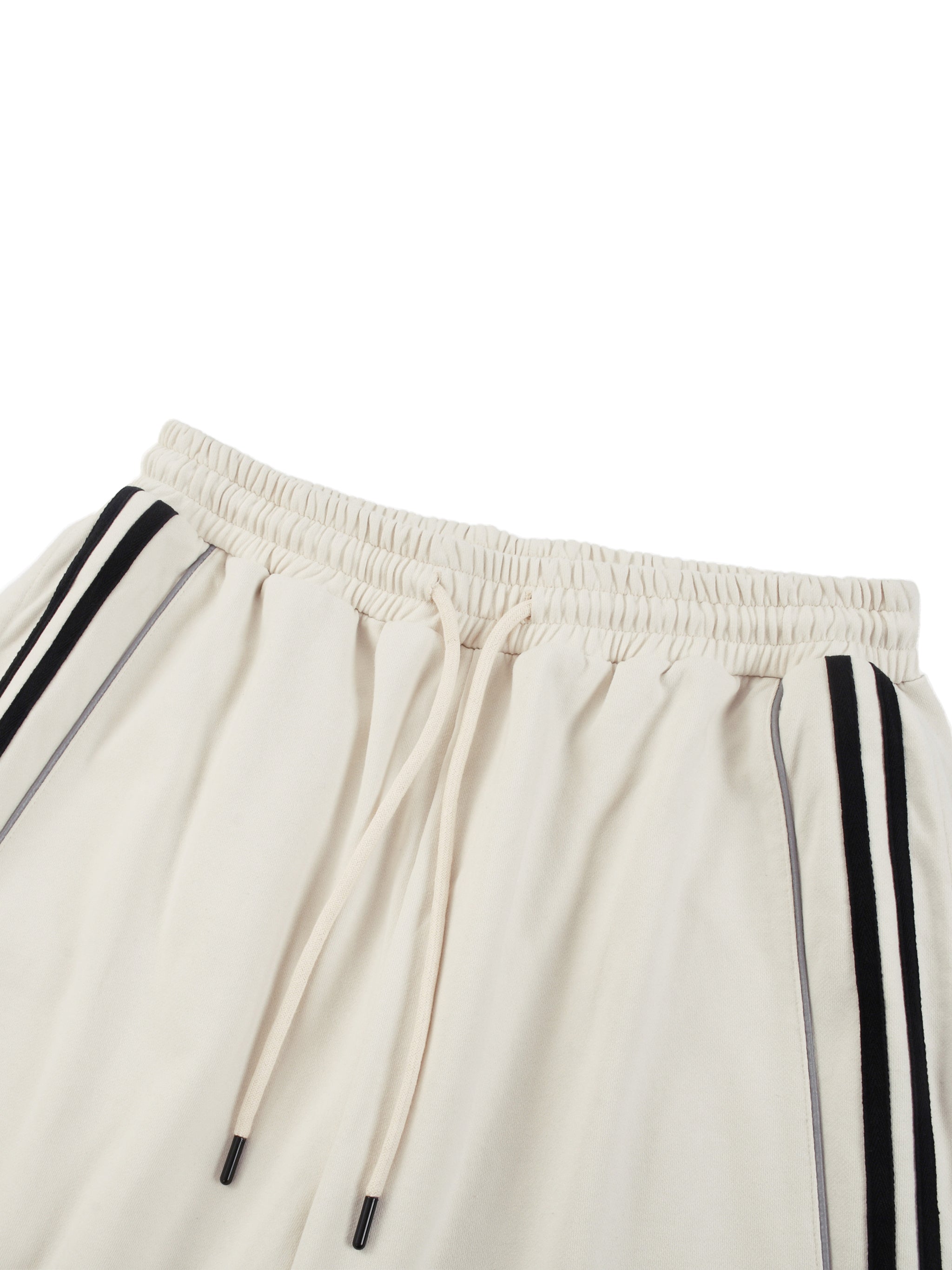 Reflection Striped Straight-Leg Sweatpants