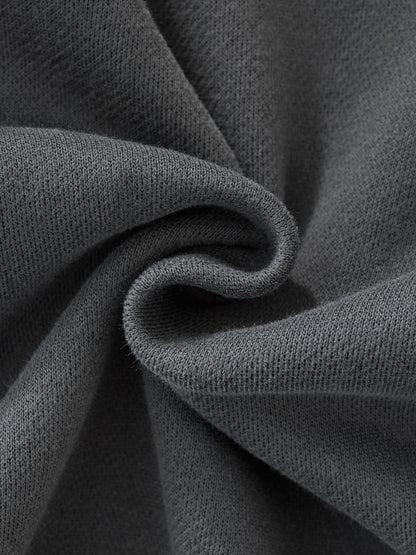 Relaxed Drawstring 3/4 Sweatpants