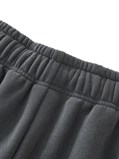 Relaxed Drawstring 3/4 Sweatpants