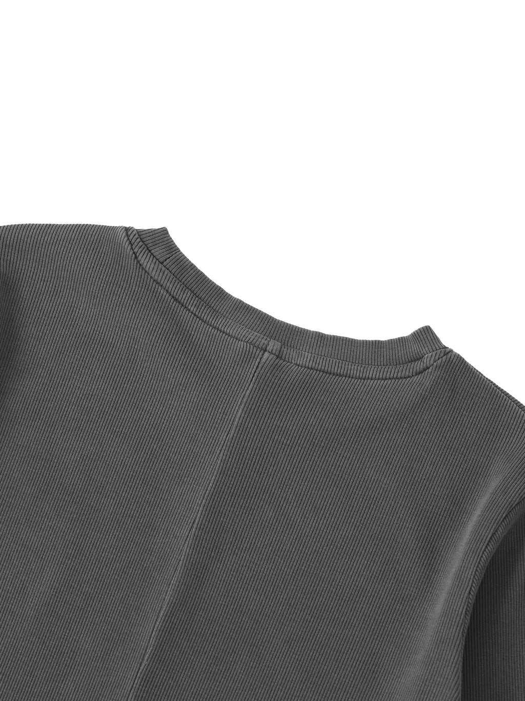 die empty essentials slit maxi dress