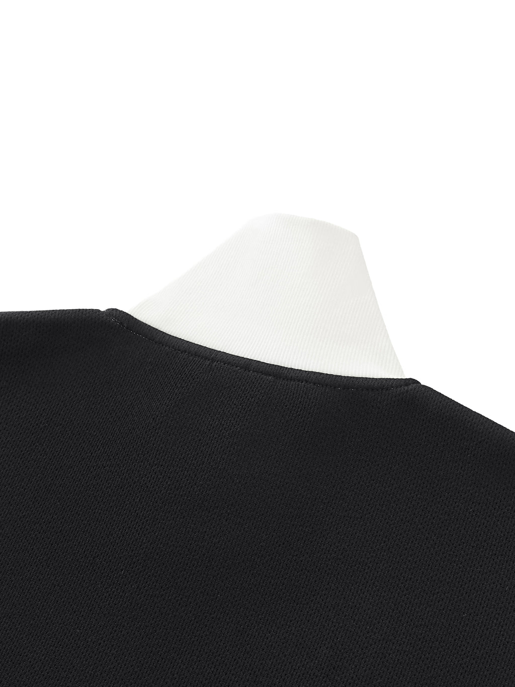 die empty essentials stripe fleece Track Jacket