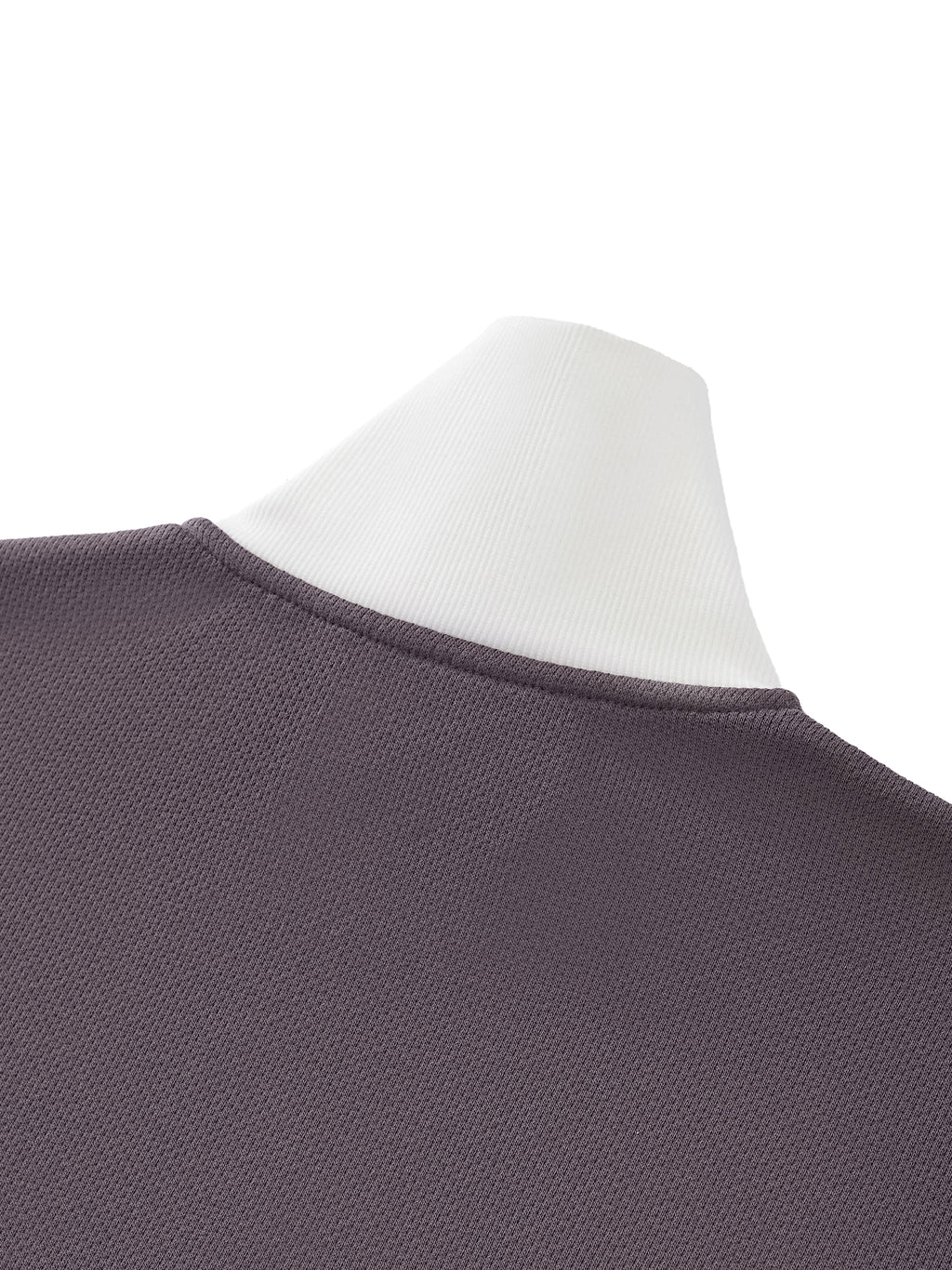 Contrast Side Stripe Fleece Cropped Track Jacket